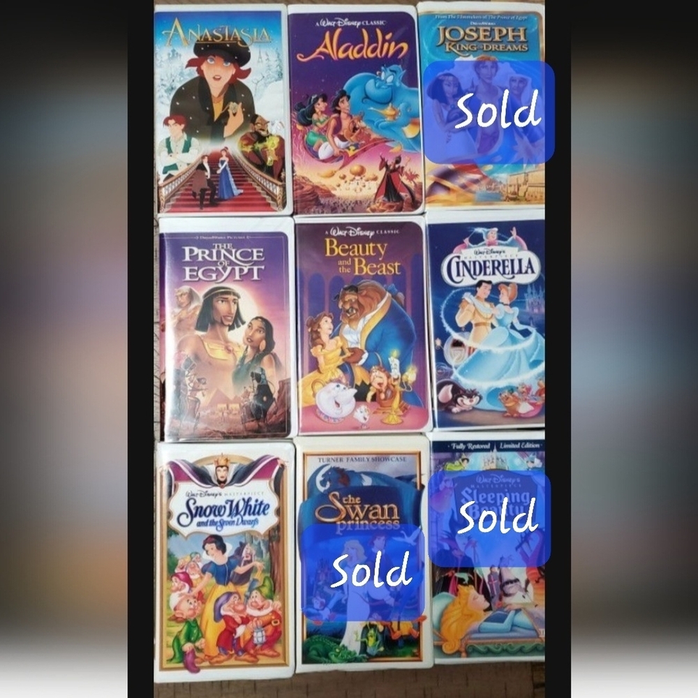 VHS Movies - You‎ Select 5 for $20
